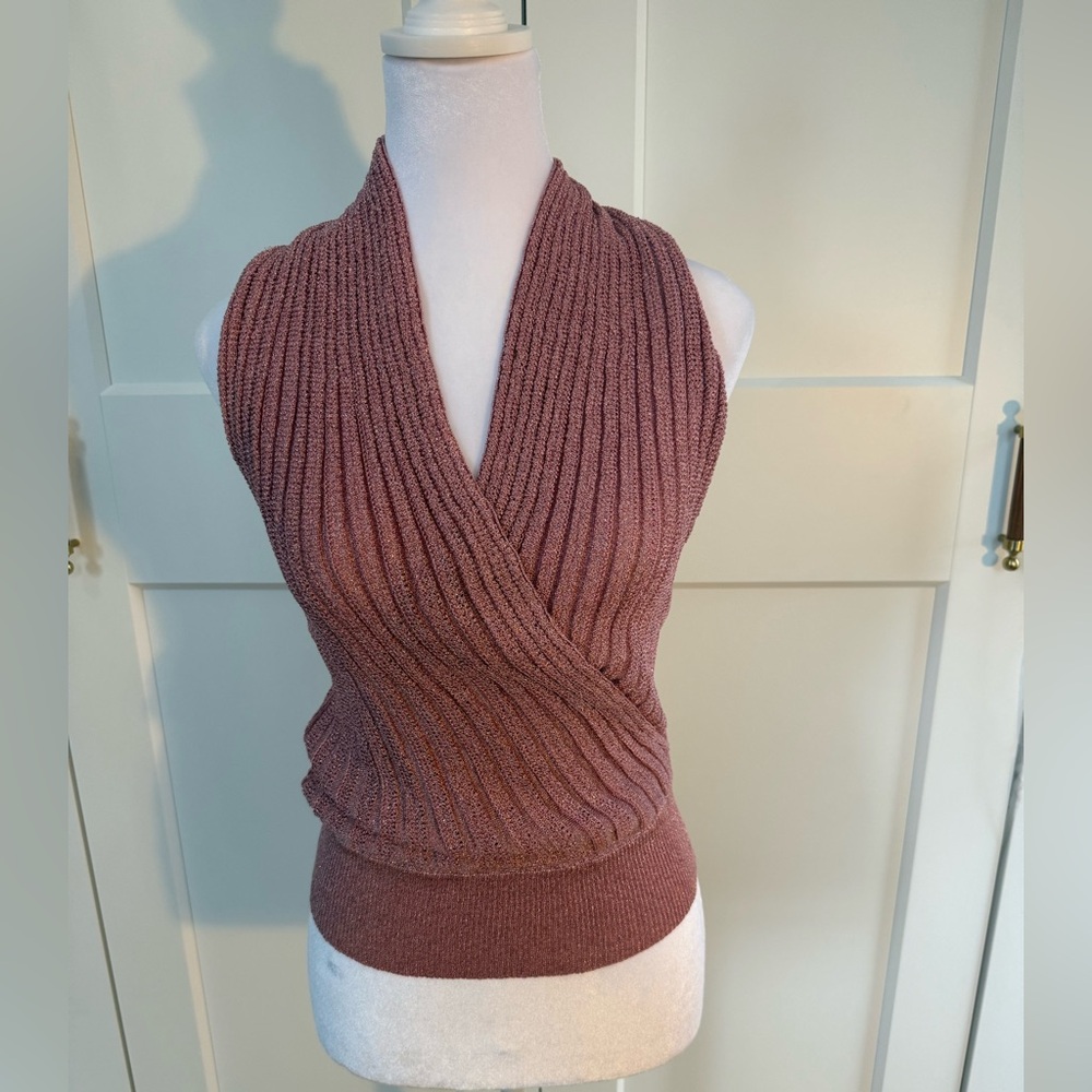 Missoni Mauve Knit Top - Picture 7 of 10